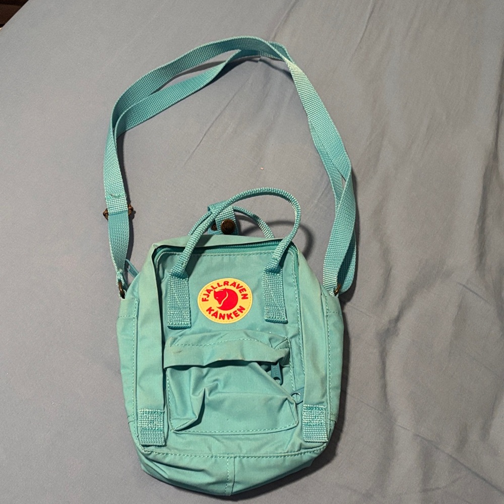 Fjallraven Light Blue Mini Backpack